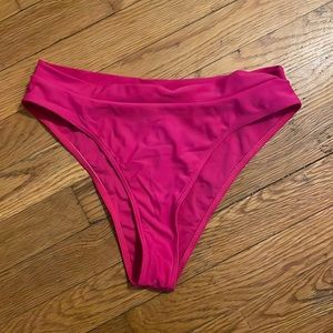 Shein sz med, hot pink cheeky bikini bottoms